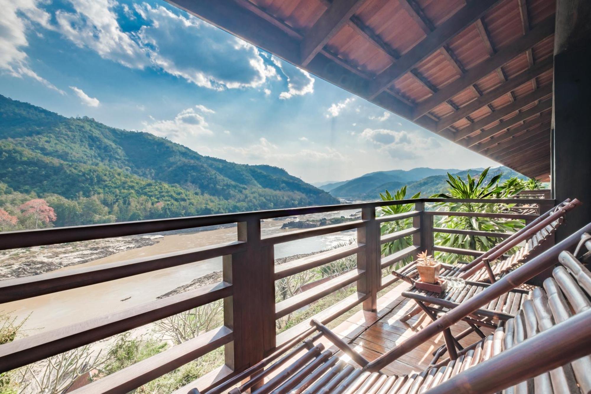 The Sanctuary Pakbeng Lodge Exterior foto